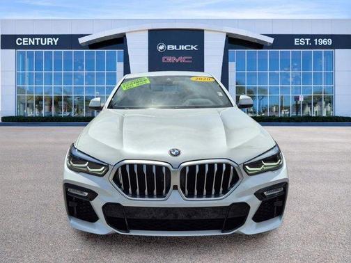 White 2020 BMW X6 sDrive40i