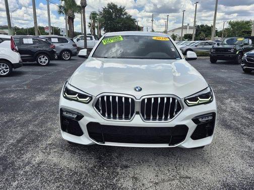 White 2020 BMW X6 sDrive40i
