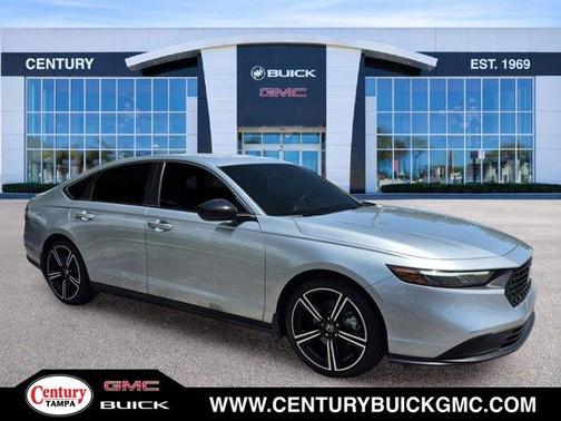 Silver 2025 Honda Accord Hybrid Sport