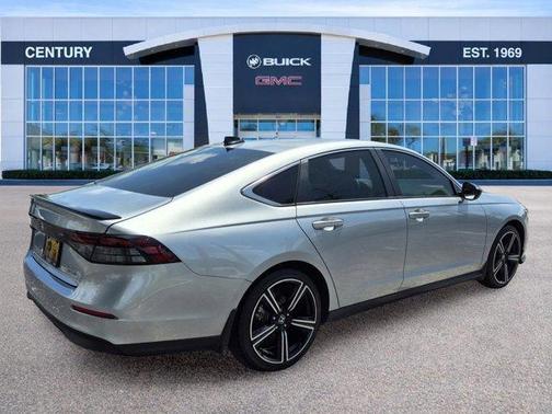 Silver 2025 Honda Accord Hybrid Sport
