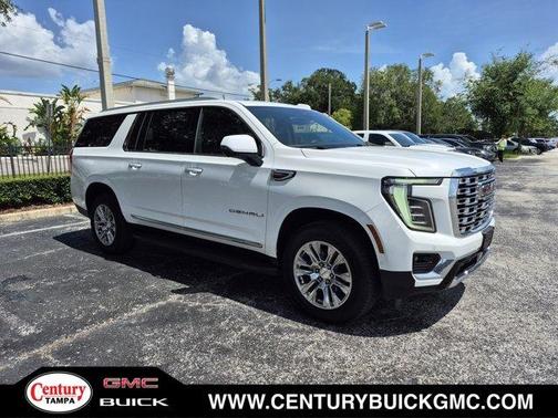 Summit White 2025 GMC Yukon XL Denali