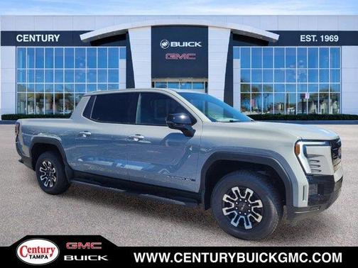 Gray 2026 GMC Sierra EV Elevation