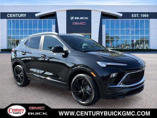 Ebony Twilight Metallic 2026 Buick Encore GX Sport Touring