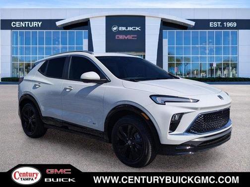 Summit White 2026 Buick Encore GX Sport Touring