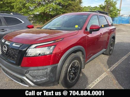 Scarlet Ember Tintcoat 2023 Nissan Pathfinder Rock Creek 4WD