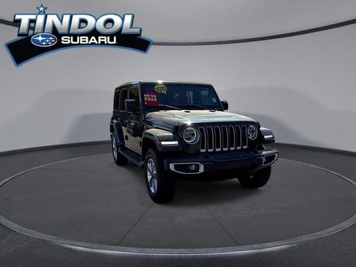 Sarge Green Clearcoat 2020 Jeep Wrangler Unlimited Sahara