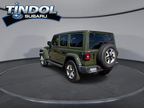 Sarge Green Clearcoat 2020 Jeep Wrangler Unlimited Sahara