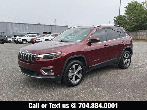 Velvet Red Pearlcoat 2019 Jeep Cherokee Limited