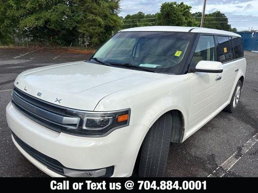 WHITE SUEDE 2014 Ford Flex Limited