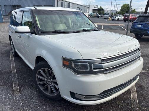 WHITE SUEDE 2014 Ford Flex Limited
