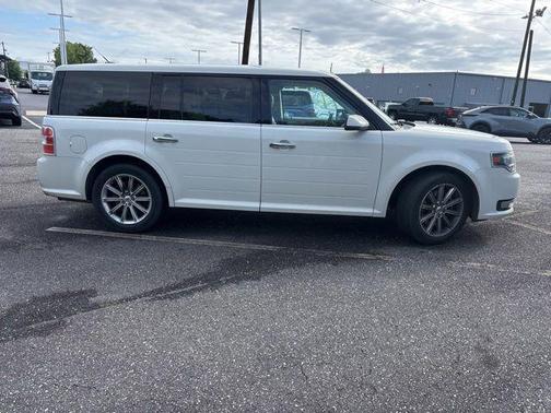 WHITE SUEDE 2014 Ford Flex Limited
