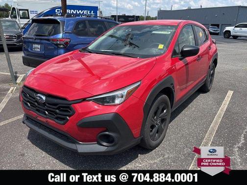 Pure Red 2024 Subaru Crosstrek Base