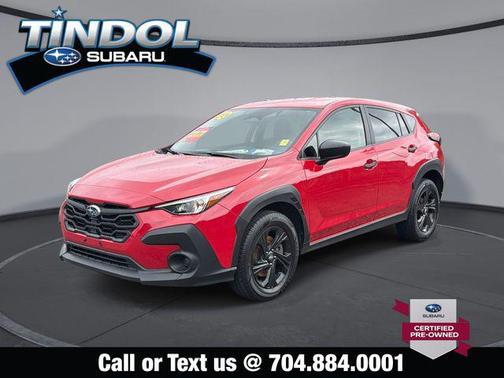 Pure Red 2024 Subaru Crosstrek Base