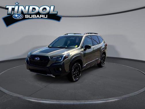 Autumn Green Metallic 2023 Subaru Forester Wilderness