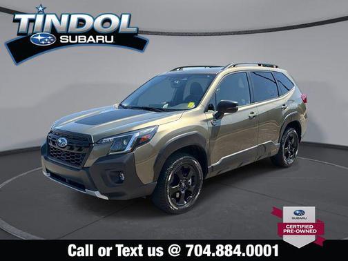 Autumn Green Metallic 2023 Subaru Forester Wilderness