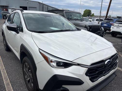 Crystal White Pearl 2024 Subaru Crosstrek Premium