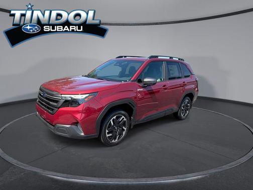 Crimson Red Pearl 2026 Subaru Forester Hybrid Premium