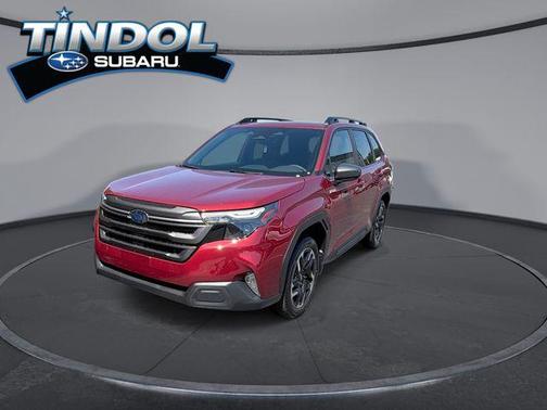 Crimson Red Pearl 2026 Subaru Forester Hybrid Premium