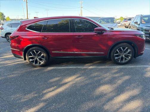Performance Red Pearl 2022 Acura MDX Technology Package