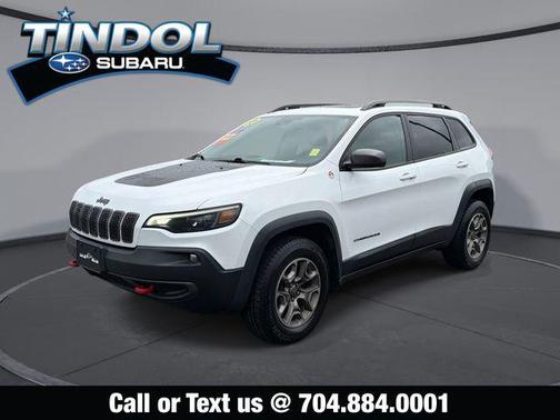 Bright White Clearcoat 2021 Jeep Cherokee Trailhawk