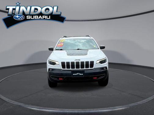 Bright White Clearcoat 2021 Jeep Cherokee Trailhawk