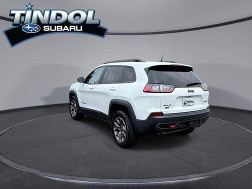 Bright White Clearcoat 2021 Jeep Cherokee Trailhawk