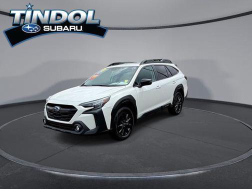 Crystal White Pearl 2023 Subaru Outback Onyx Edition XT