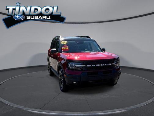 RUBY RED METALLIC TC 2025 Ford Bronco Sport Outer Banks