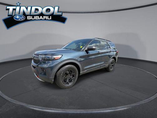 STONE BLUE METALLIC 2022 Ford Explorer Timberline