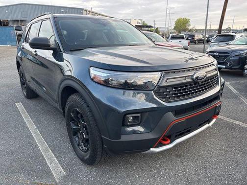 STONE BLUE METALLIC 2022 Ford Explorer Timberline