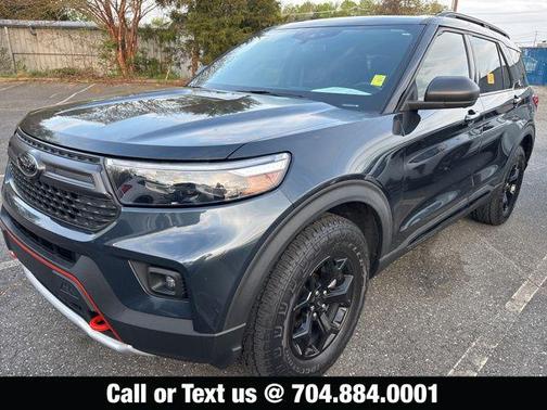 STONE BLUE METALLIC 2022 Ford Explorer Timberline