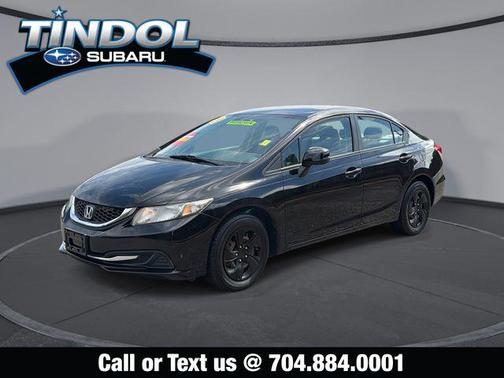 Crystal Black Pearl 2013 Honda Civic LX