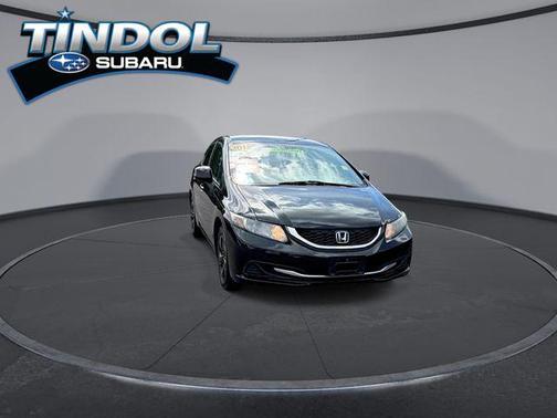Crystal Black Pearl 2013 Honda Civic LX