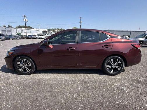 Rosewood Metallic 2021 Nissan Sentra SV