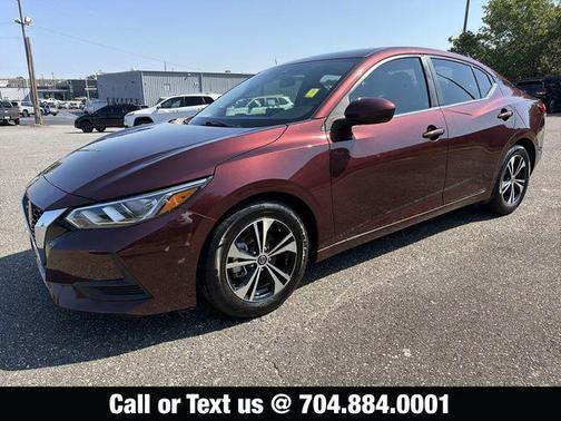 Rosewood Metallic 2021 Nissan Sentra SV