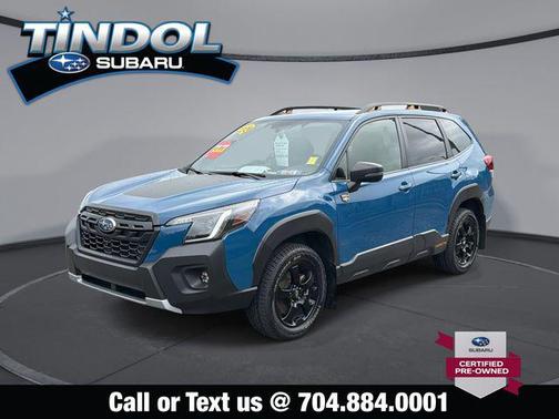 Geyser Blue 2024 Subaru Forester Wilderness