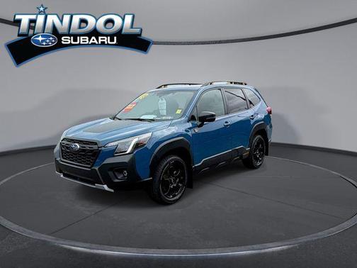 Geyser Blue 2024 Subaru Forester Wilderness