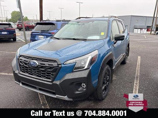 Geyser Blue 2024 Subaru Forester Wilderness