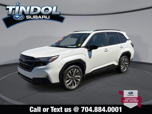 Crystal White Pearl 2025 Subaru Forester Touring