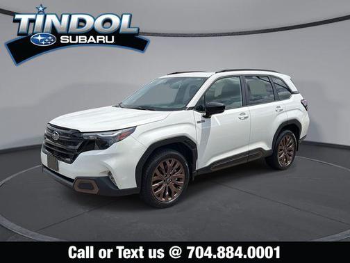 Crystal White Pearl 2026 Subaru Forester Hybrid Sport