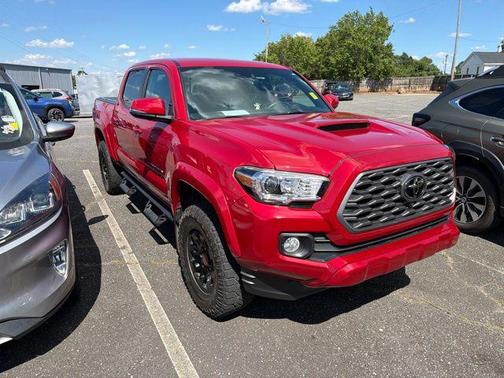Barcelona Red Metallic 2023 Toyota Tacoma TRD Sport
