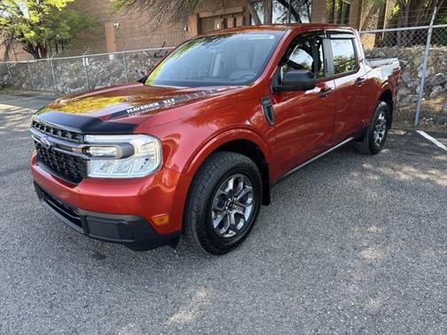 Red 2022 Ford Maverick XLT