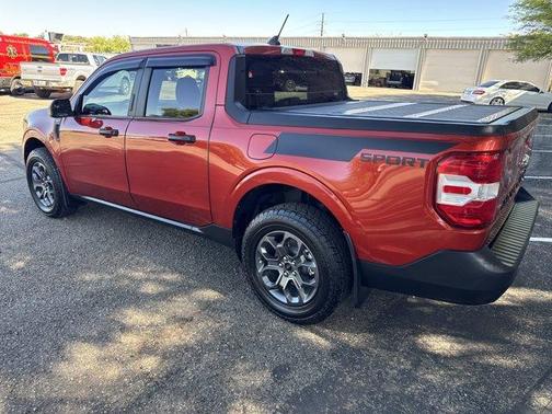 Red 2022 Ford Maverick XLT