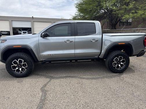 Silver 2024 GMC Canyon AT4X