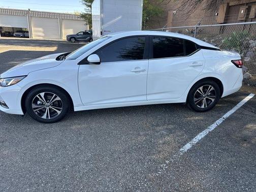 Cloud White 2023 Nissan Sentra SV