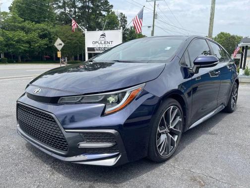 Blue Crush Metallic 2022 Toyota Corolla SE