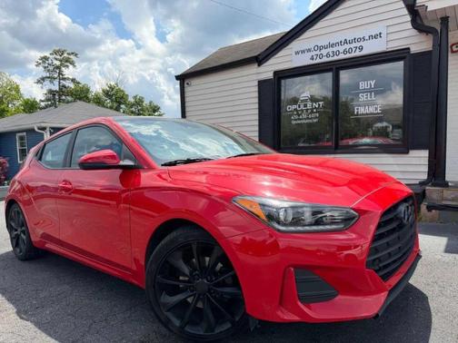 Racing Red 2021 Hyundai Veloster 2