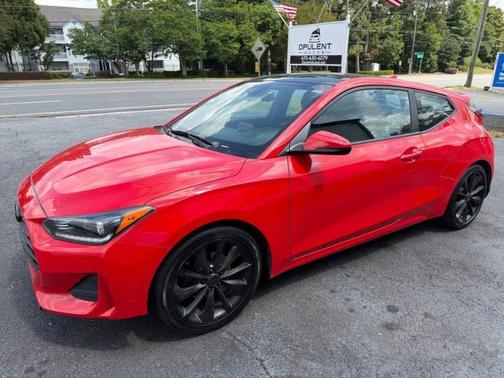 Racing Red 2021 Hyundai Veloster 2