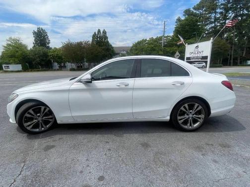 Polar White 2016 Mercedes-Benz C-Class C 300 Sedan 4D
