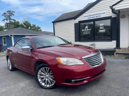 Deep Cherry Red Crystal Pearl Coat 2013 Chrysler 200 Limited